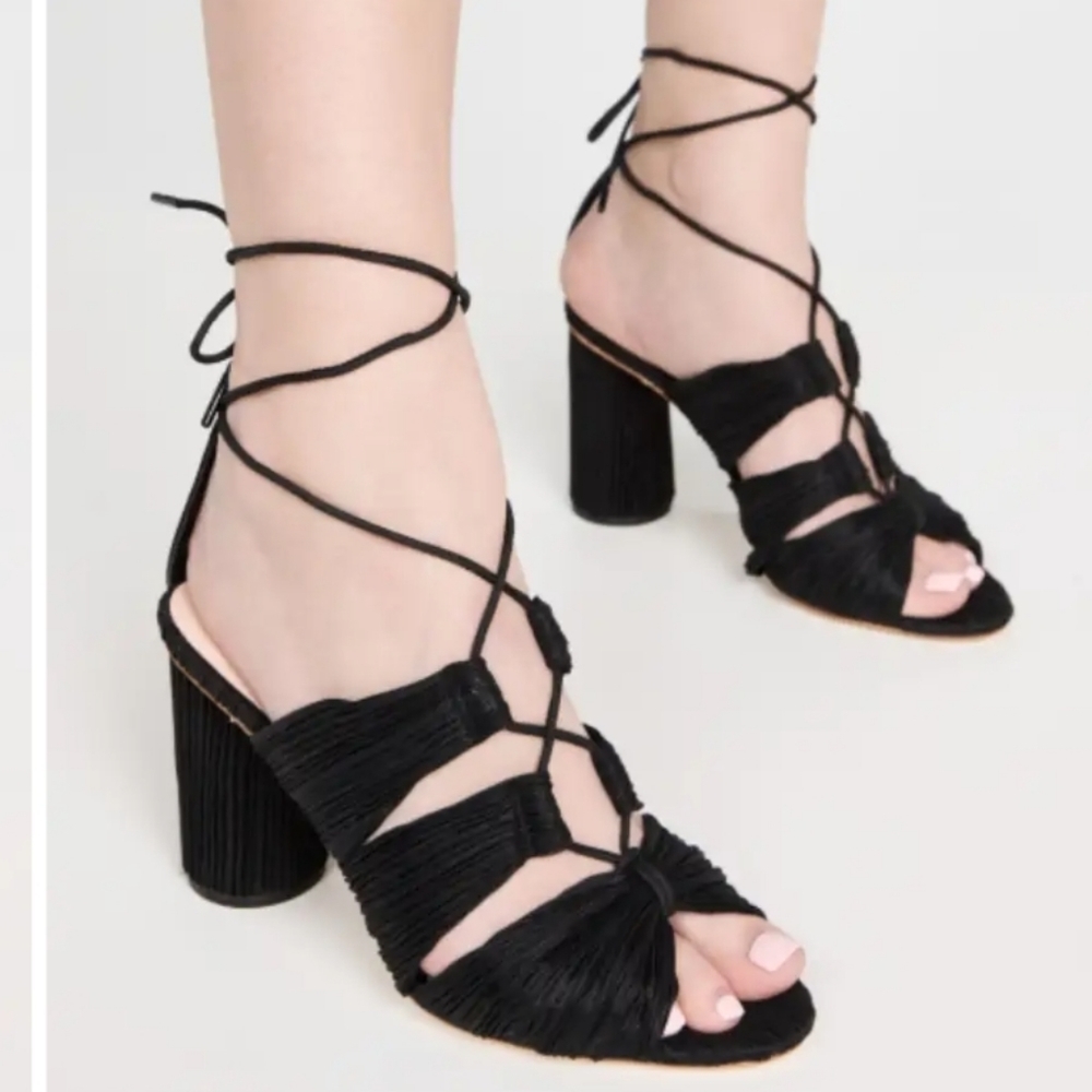 Loeffler Randall Teresa Lace up Sandal Size 7.5 - Picture 5 of 7